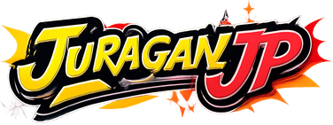 Logo juraganjp bernuansa neon